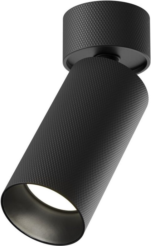 Maytoni Artisan Verstellbares Aufbau-Downlight Schwarz 1xGU10
