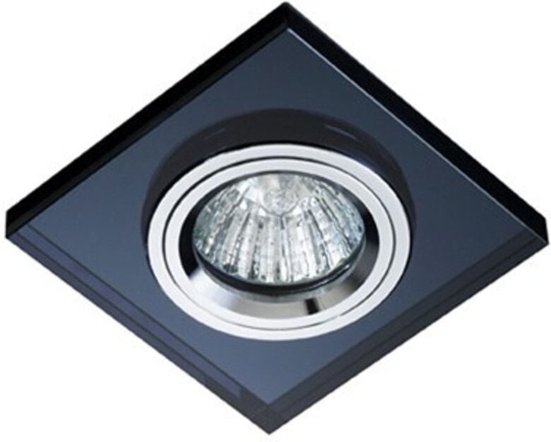 Cristalrecord - Quadratischer grauer Luxor-Einbauring cr 80-190-00-181