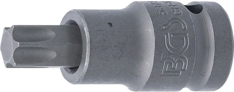 Kraft-Bit-Einsatz Länge 55 mm Antrieb Innenvierkant 12,5 mm (1/2") T-Profil (für Torx) T55