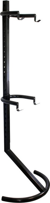 Thumbnail - Wiltec - 2er Fahrradständer 200x75x54 cm 90 kg platzsparendes Hängesystem, Fahrradhalter mit verstellbaren Haltearmen