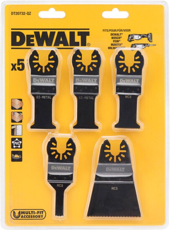 5-schneidiges de Set de Multitoolsäge - Dewalt