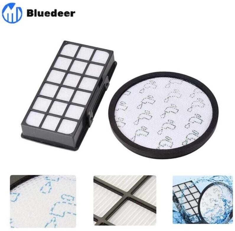 X-TREM POWER CYCLONIC Filterkit kompatibel (280327-51687) (ZR006001) thsinde Bluedeer Staubsauger
