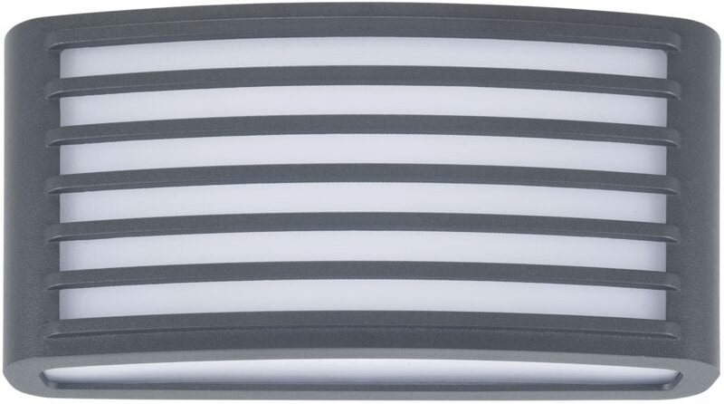 Forlight - Zenitha schwarze Außenwandleuchte mit 3000K warmweißer led