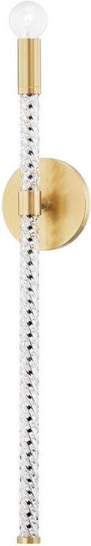 Pippin 1 Wandleuchte Messing, 2700K