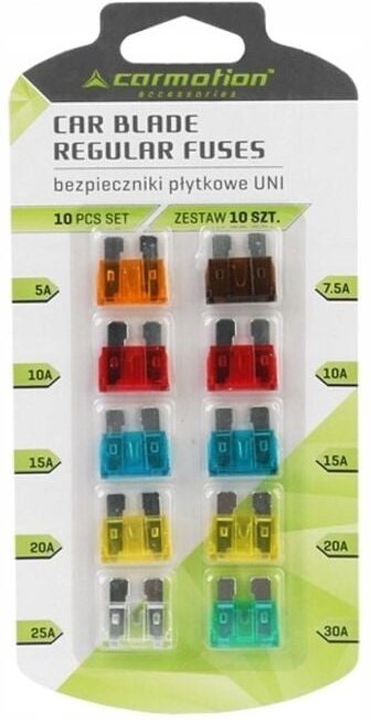 Carmotion Uni Blade Sicherungen, 10 Stk. 58395