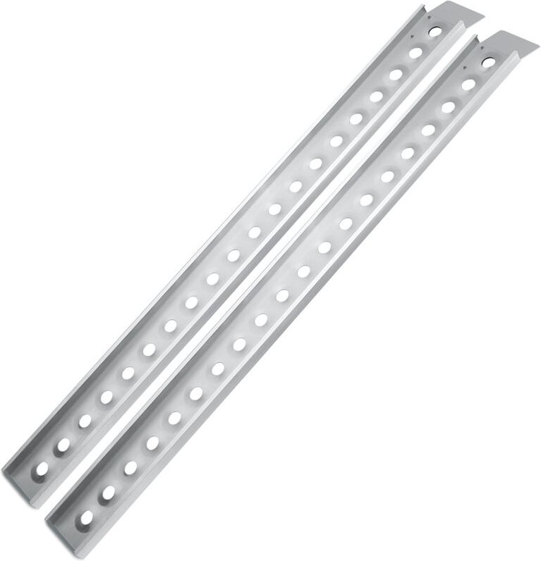 Wiltec - 2x Auffahrrampe 163 cm 360 kg für Motorrad atv Quad, Aluminium Auffahrschiene, Verladerampe rutschsicher