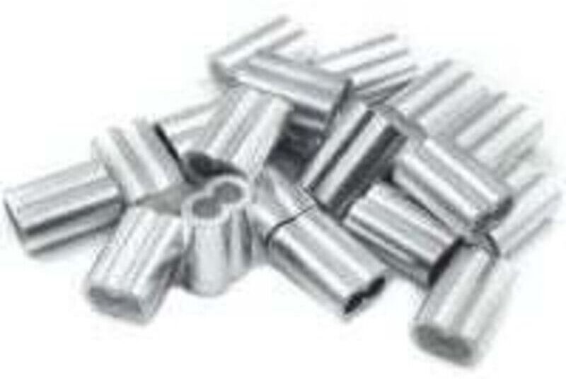 20 Aluminium-Crimphülsen mit Doppeladerung, 6,0 mm Aluminiumaderung, Crimpwerkzeug, Crimphülse, Crimphülse, 20610 mm Kab...