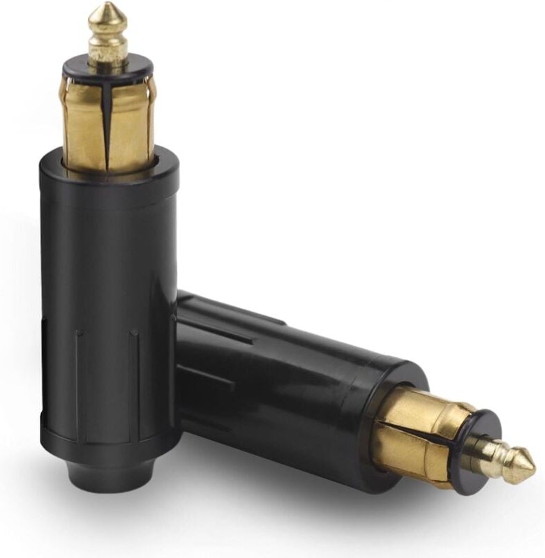 Zigarettenanzünder-Buchse, männlicher DIN-Stecker, 12 V, 2 Stück, DIN-Adapter, Motorrad, europäische Autos, Ersatz für D...