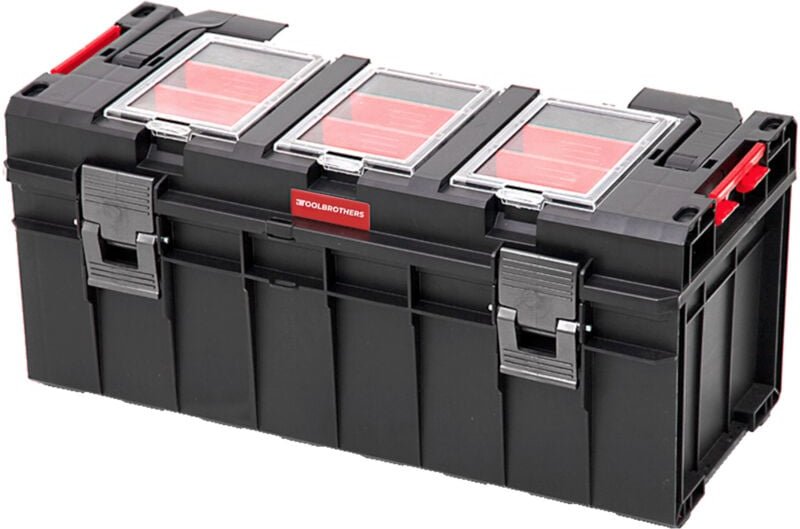 Toolbrothers RHINO Slim Werkzeugkoffer ECO Comfort+ Long Edition 22 l IP54 mit herausnehmbaren Trennwänden