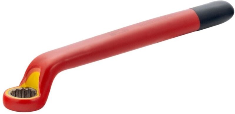 Bahco Isolierter Ringschlüssel, gekröpft, 14 mm