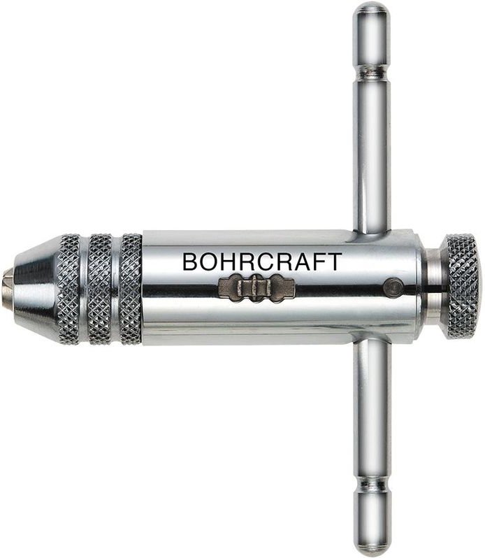 Bohrcraft - Werkzeughalter Zweibacken mit Knarre Gr.1 kurz Länge 85 mm