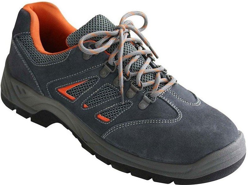 EURO VANADIUM - S1P Sicherheitsschuhe aus Nubukleder Orange 41