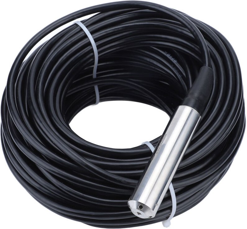 Flüssigkeitsstandsensor 4-20 mA Hochprziser Wasserstandssender aus Edelstahl mit 33 m wasserdichtem Kabel für Reservoir ...