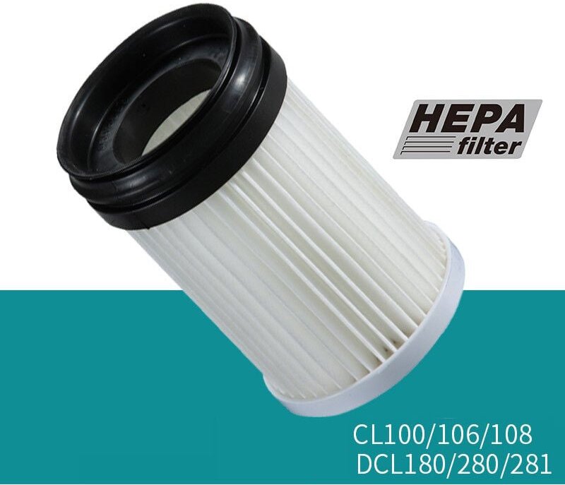 Makita CL100 Staubsauger HEPA-Filter, waschbarer Staubsaugerfilter für CL100/106/108/DCL180/280/281