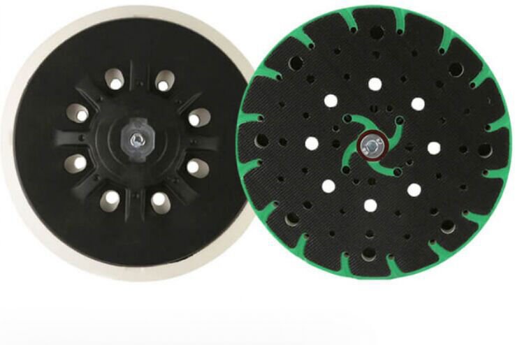 1 platorello abrasivo morbido per levigatrice orbitale Festool da 150 mm - filettatura di collegamento M8, compatibile c...