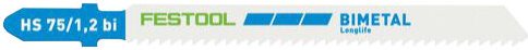 Stichsägeblatt hs 75/1,2 BI/5 5 Stk - Festool