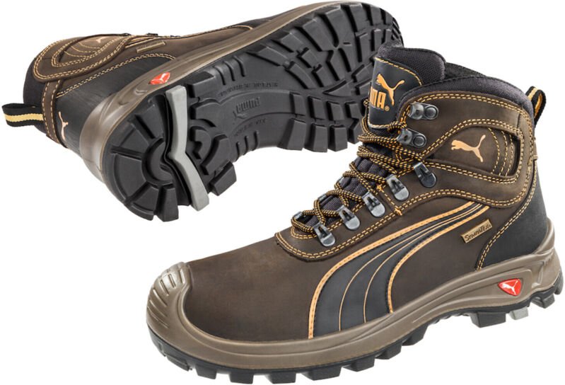 Thumbnail - Puma Safety Shoes - puma Sierra Nevada Mid 630220-43 Sicherheitsstiefel S3 Schuhgröße (eu): 43 Braun 1 St.