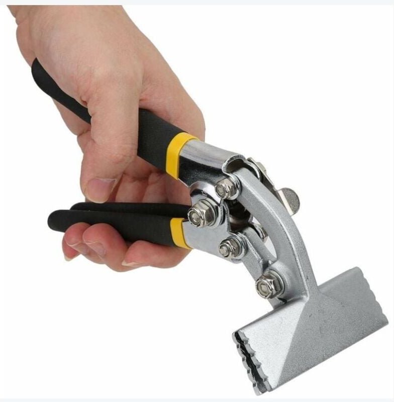 Zange zum Biegen von Blechen von Hand, Zange zum Geradebiegen. Manuelles Werkzeug zum Biegen von Blechen, Zange zum Bieg...