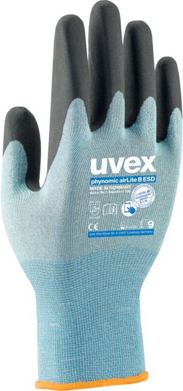 Thumbnail - uvex 6037 6007808 Schnittschutzhandschuh Größe (Handschuhe): 8 EN 388:2016 1 Paar