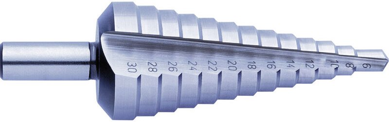 Exact 1605321 SB-VERPACKUNG HSS Stufenbohrer 4 - 12 mm 3-Flächenschaft 1 St.
