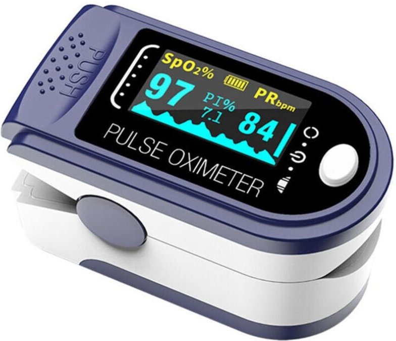 Fingerspitzen-Pulsoximeter OLED-Display, 1 Set Professionelles Fingerspitzen-Pulsoximeter Pulsoximeter-Messung Sauerstof...