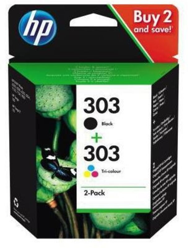 Thumbnail - Hewlett Packard - Hp tinte 3ym92ae 303 multipack