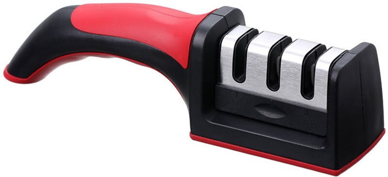 Thumbnail - Lntyq - Easy Sharp 3-Phasen-Schärfer – für Küchenmesser – professionelle Ergebnisse/ergonomisches Design – Keramikstein/...