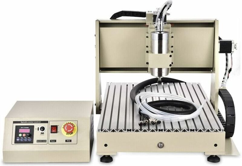 3 Achse Fräsemaschine Graver Wasserkühlung 3D Graviermaschine+RC CNC 6040 Router