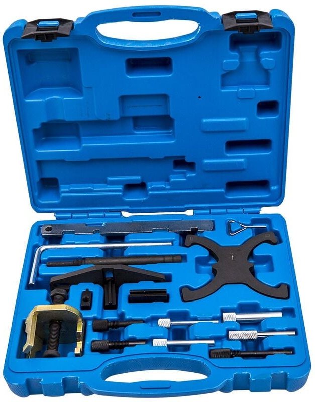 16-tlg Ahnriemen Arretierung Motor Einstellwerkzeug for Ford Fiesta Fusion Puma Motor-Einstell Werkzeug Zahnriemen Arret...