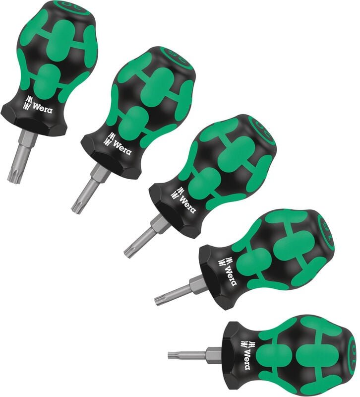 Stubby Set tx 1 Werkstatt Schraubendreher-Set 5teilig - Wera