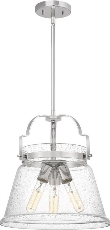 Elstead - Quoizel Wimberley Dome Pendelleuchte Chrom poliert