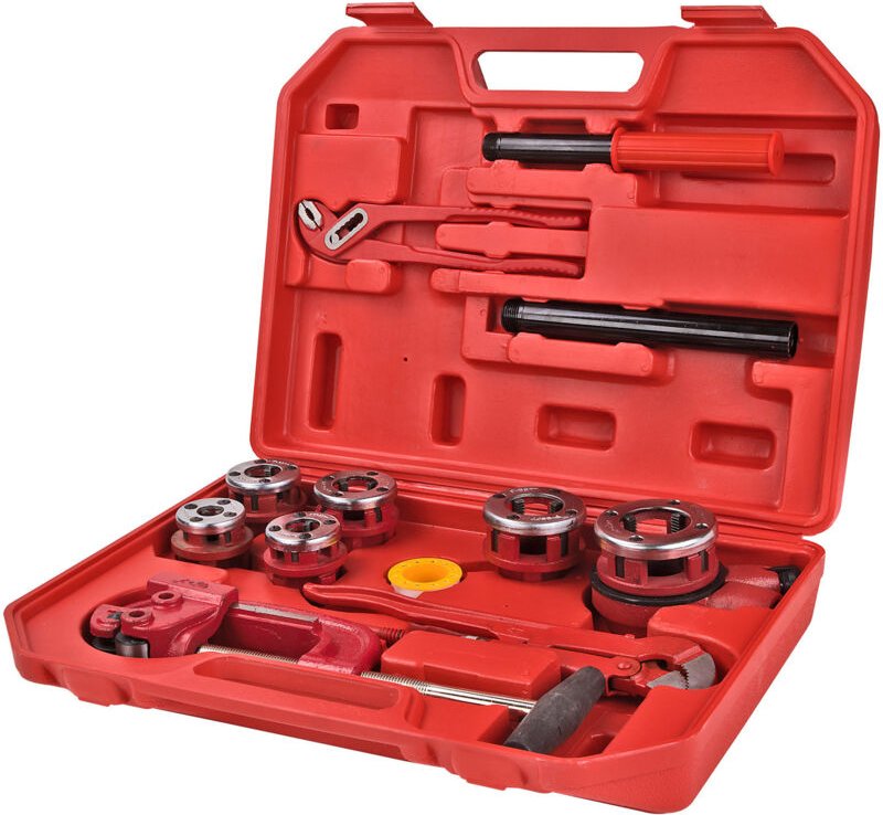 Dema - Montage-u.Gewindeschneidset 12 tlg