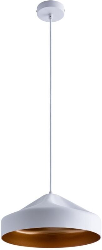 Pendelleuchte Hängelampe Esszimmer Küchenlampe Hängend Esstischlampe Innen Gold Weiß-Gold, Design t - Paco Home