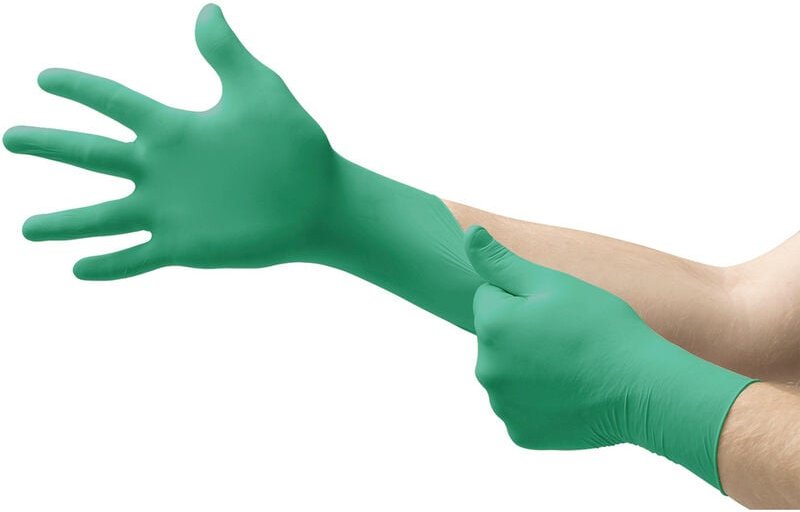Thumbnail - TouchNTuff® 92600080 100 St. Nitril Einweghandschuh Größe (Handschuhe): 8 en 374, en 420-2003 - Ansell