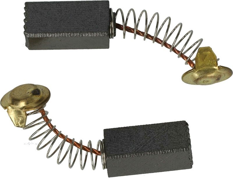 vhbw 2x Kohlebürste 17 x 6,5 x 6,5mm Ersatz für Hitachi / Hikoki 999-035, 999035 für Elektrowerkzeug, Bohrhammer