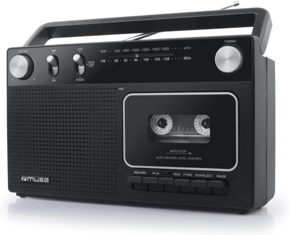 Radiokassette schwarz Muse m152rc