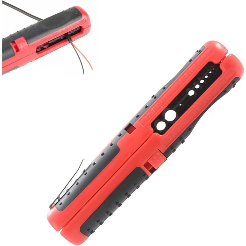 Thumbnail - Csparkv - Universeller Abisolierer, Niederspannungskabel SK5 / RG6 / RG59, Elektrokabel-Abisolierer für Kabel ø 8 mm - 1...