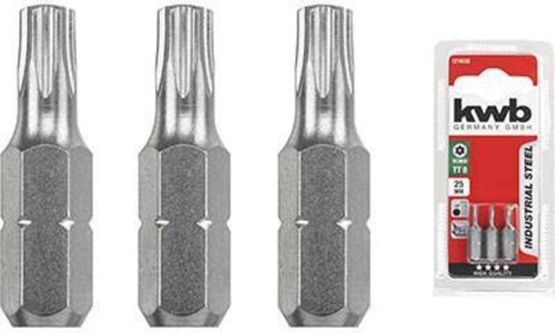 KWB INDUSTRIAL STEEL Bits, 25 mm, TT 10 - 121610