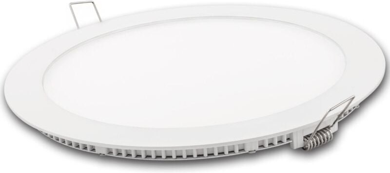 Neutrales, mattweißes, rundes LED-Downlight 9 w