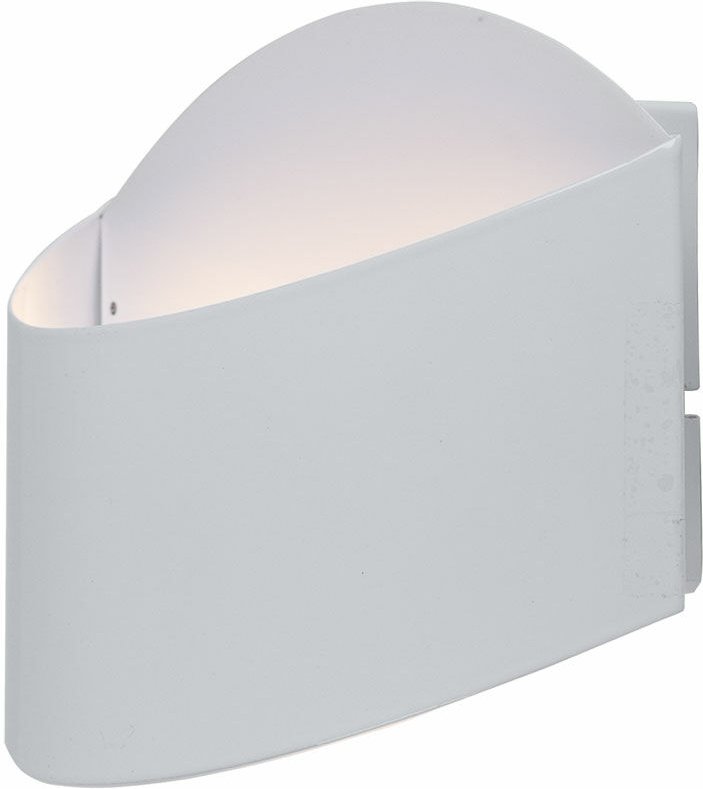 Eglo - Wandleuchte Wandlampe Außenleuchte Hauswandlampe Eingangsbereich Terrasse, IP44, Stahl weiß, 2x led 2,5W 360Lm 30...