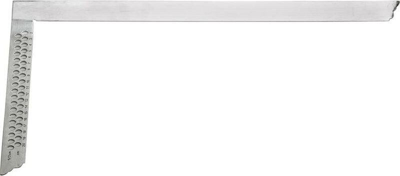 FORMAT Zimmermannswinkel 600x280mm mit Anreißlöcher