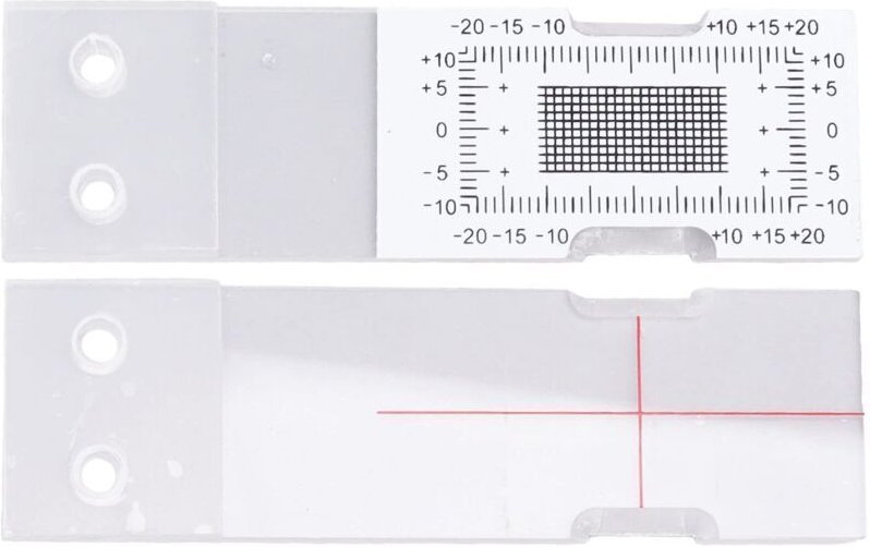 Vtizikl Instrument de Mesure des écarts en Acrylique, Pied à Coulisse de Comparaison des Fissures d'angle pour la Survei...