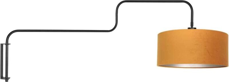 Wandleuchte - Bloeba - gold schwarz - metall - Steinhauer