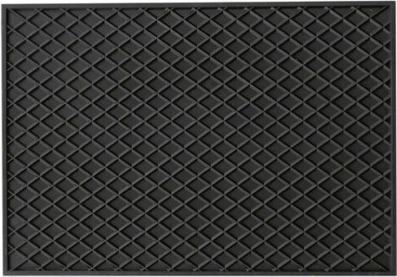16537 Fußmatte (universell) Gummi (Natur) (l x b x h) 530 x 370 x 10 mm Schwarz - Hp Autozubehör