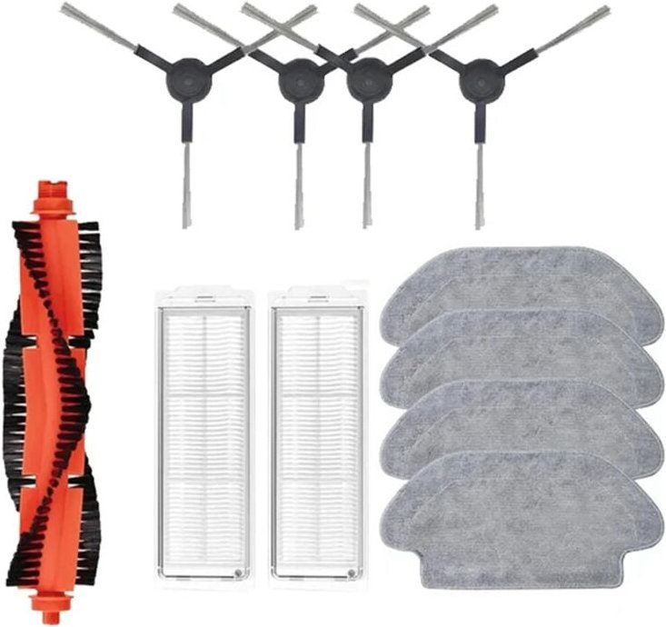 Für Roboter Staubsauger Mopp 2S 3C Mi Tuch Wichtigsten Seite Pinsel