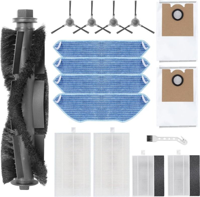 Zubehör-Set für Lefant M2 / M2S / M2 Pro / M2S Pro / M2 Plus Saugroboter (18-teilig)