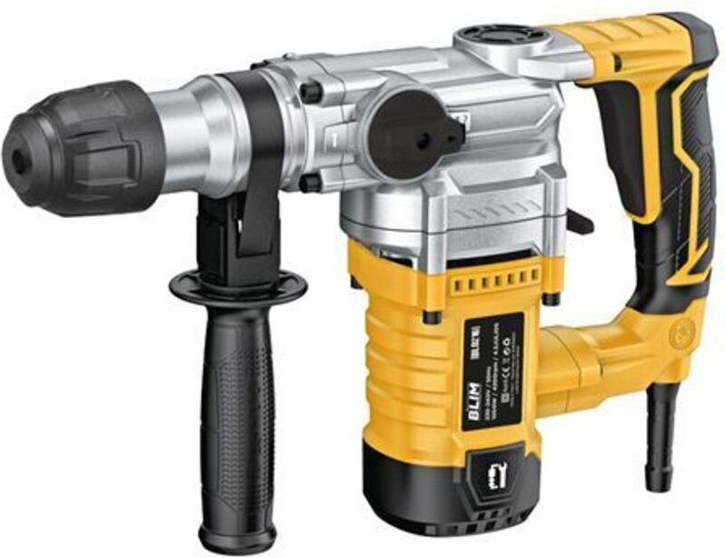 Blim sds-plus hammer 1050w 1050rpm - 4 funktionen - schlagkraft 4,5j - 4.200 schläge pro minute - inklusive bits & meiße...