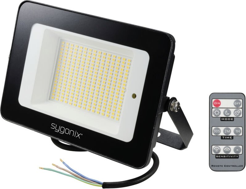 Sygonix - SY-5995282 LED-Außenstrahler mit Bewegungsmelder eek: c (a - g) 50 w Neutralweiß