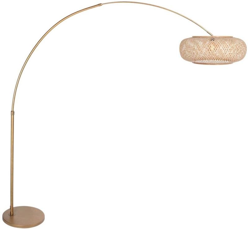 Stehlampe - Sparkled Light - bronze natürlich - - Steinhauer
