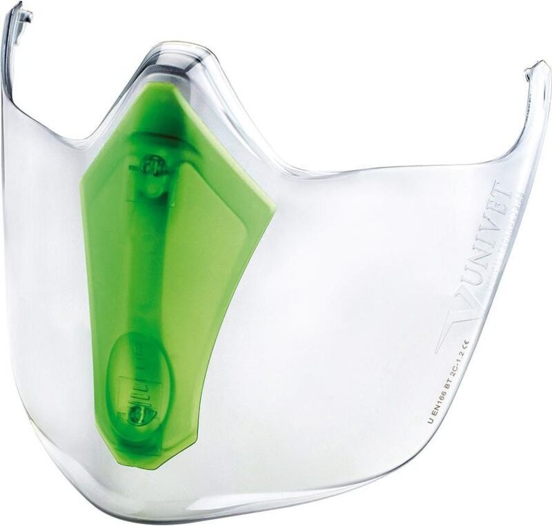 Visier 6x3 Polycarbonat Visier: getönt einstellbares Belüftungssystem en 166b, en 170